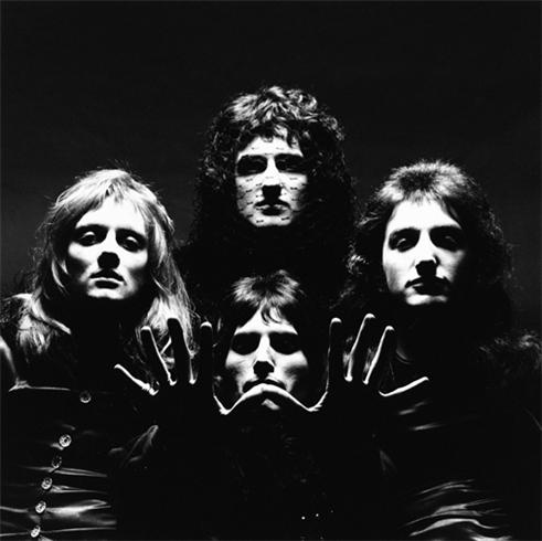 Queen, Hands, Queen II album cover Session, London, 1974