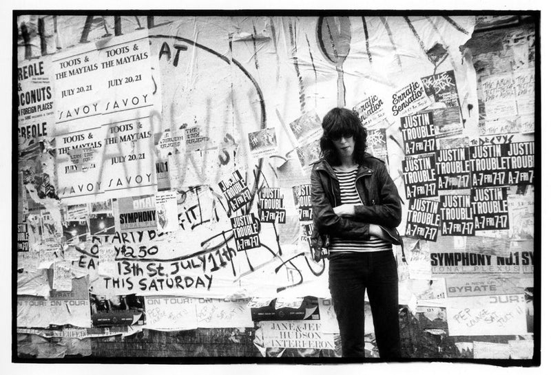 Joey Ramone, St. Marks Place, New York City, 1981