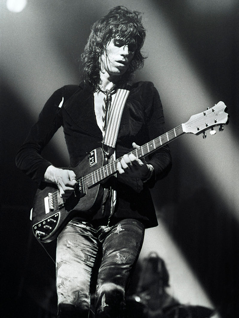 Keith Richards, Rolling Stones, 1973