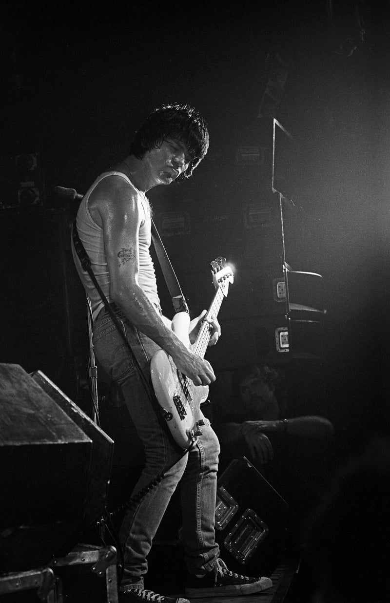 Dee Dee Ramone, Boston, 1981