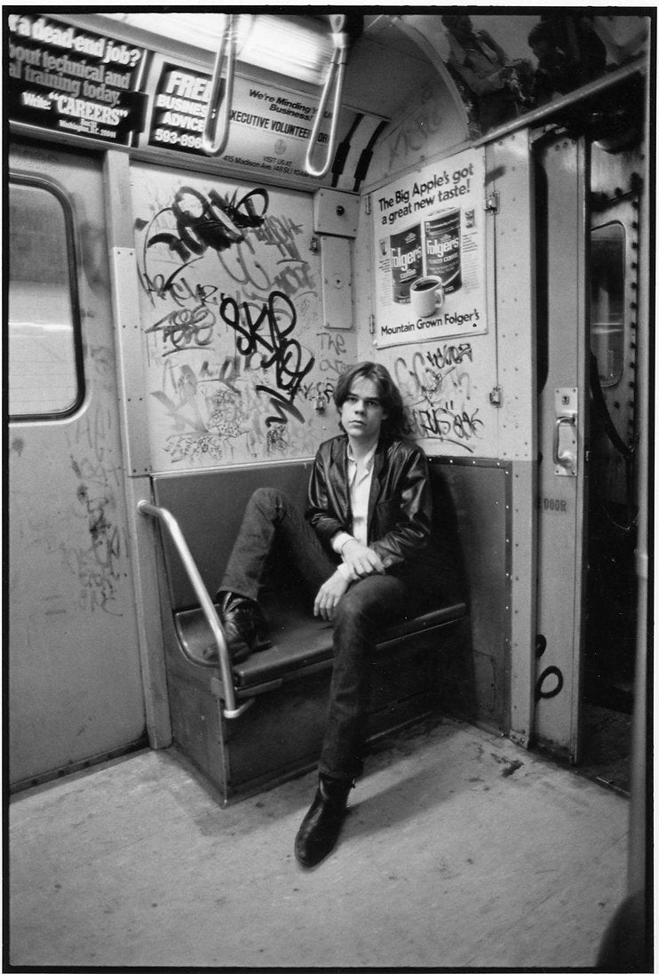 David Johansen, New York, 1978, photographed by Roberta Bayley.