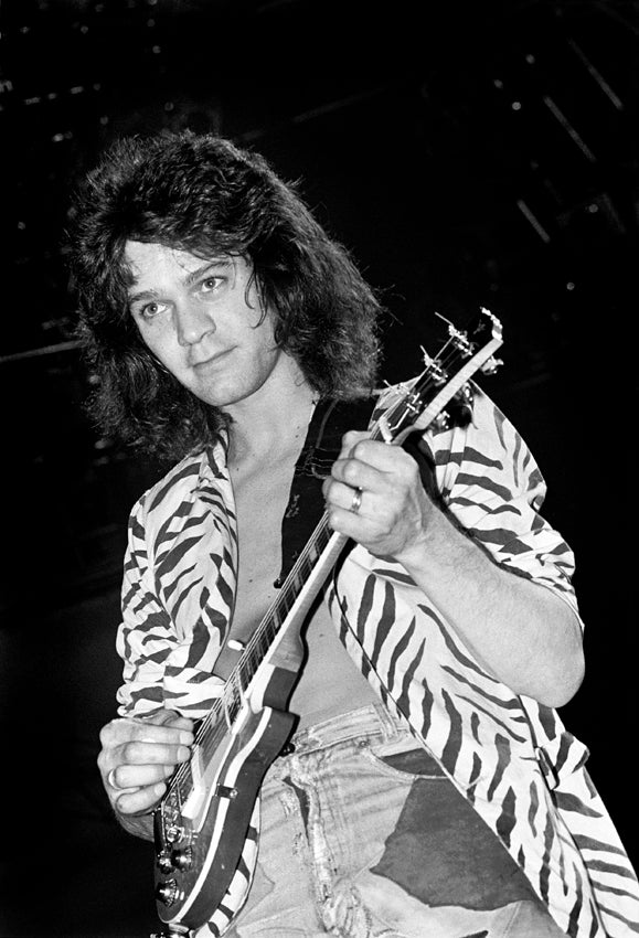 Eddie Van Halen by Ebet Roberts Florida, 1984
