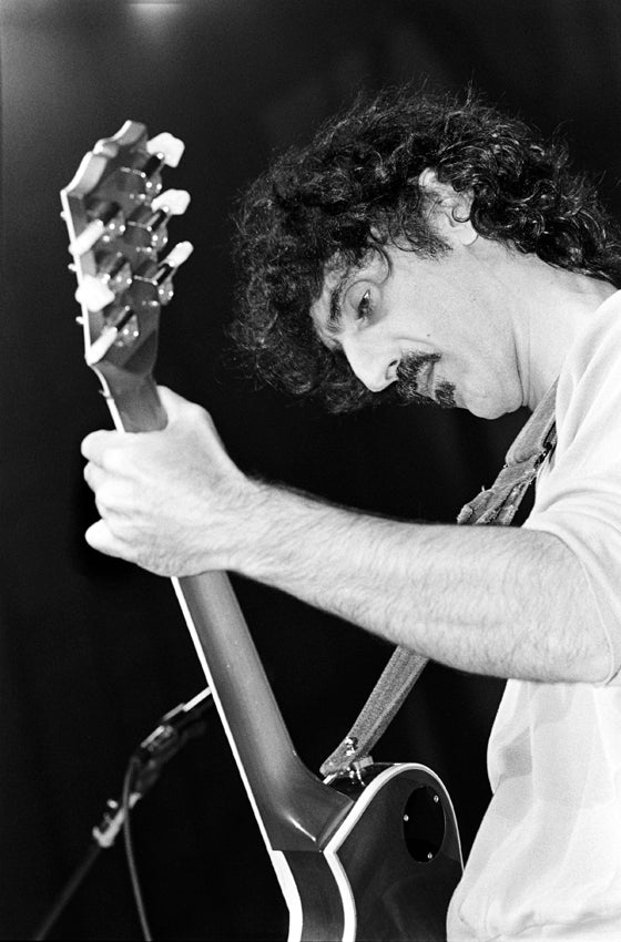 Frank Zappa, New York City, 1981