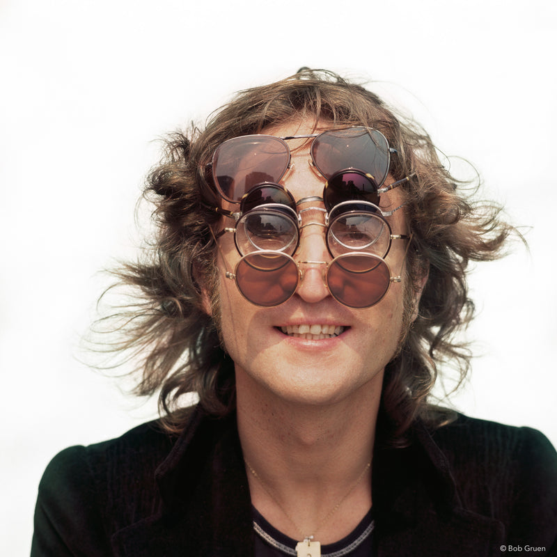 John Lennon. NYC, 1974, photographed by Bob Gruen.