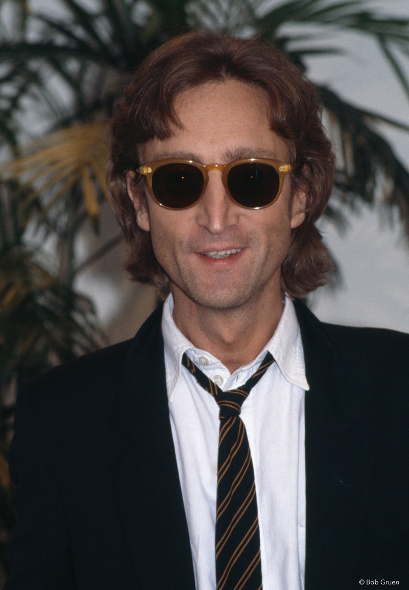 John Lennon. NYC, 1980, photographed by Bob Gruen.