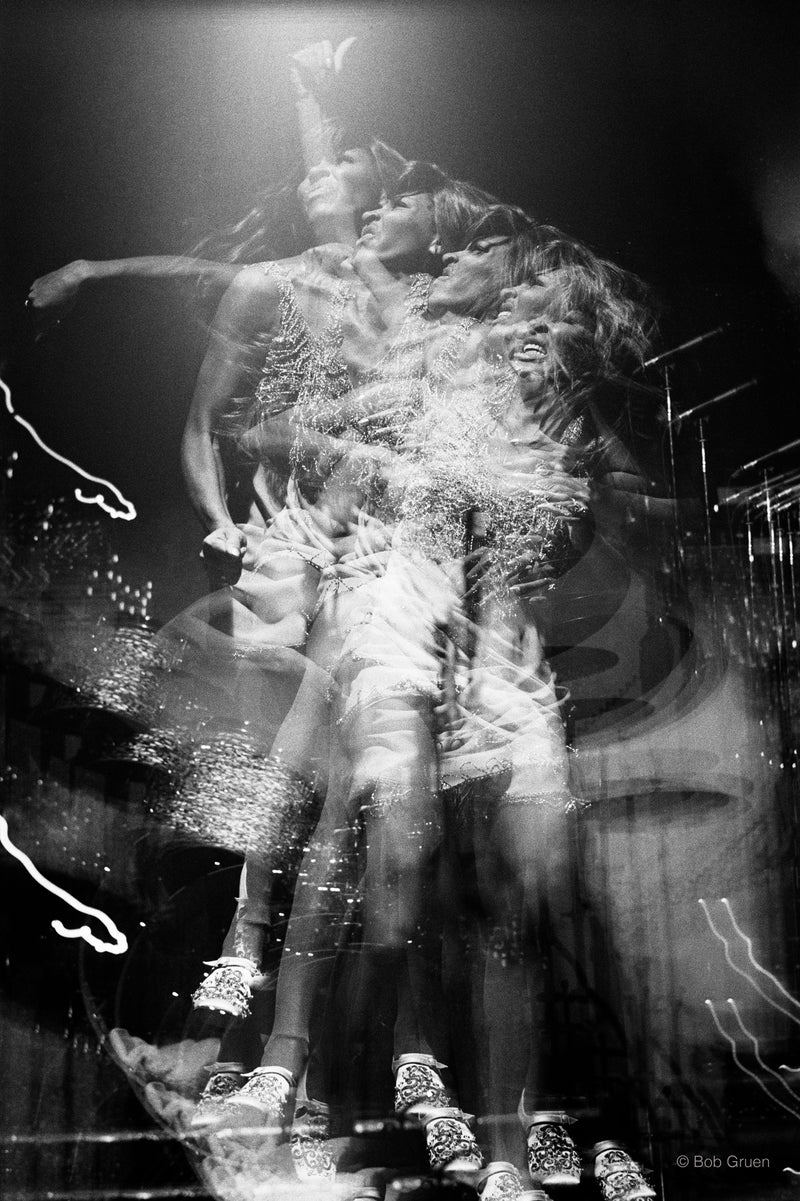 Tina Turner. Honka Monka club, NYC. 1970, photographed by Bob Gruen.
