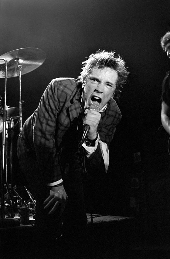 Johnny Rotten. USA, 1978