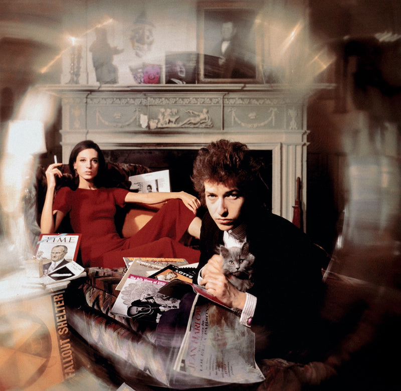 Bob Dylan and Sally Grossman for the Bringing It All Back Home album cover, 1965. Photograph by Daniel Kramer.