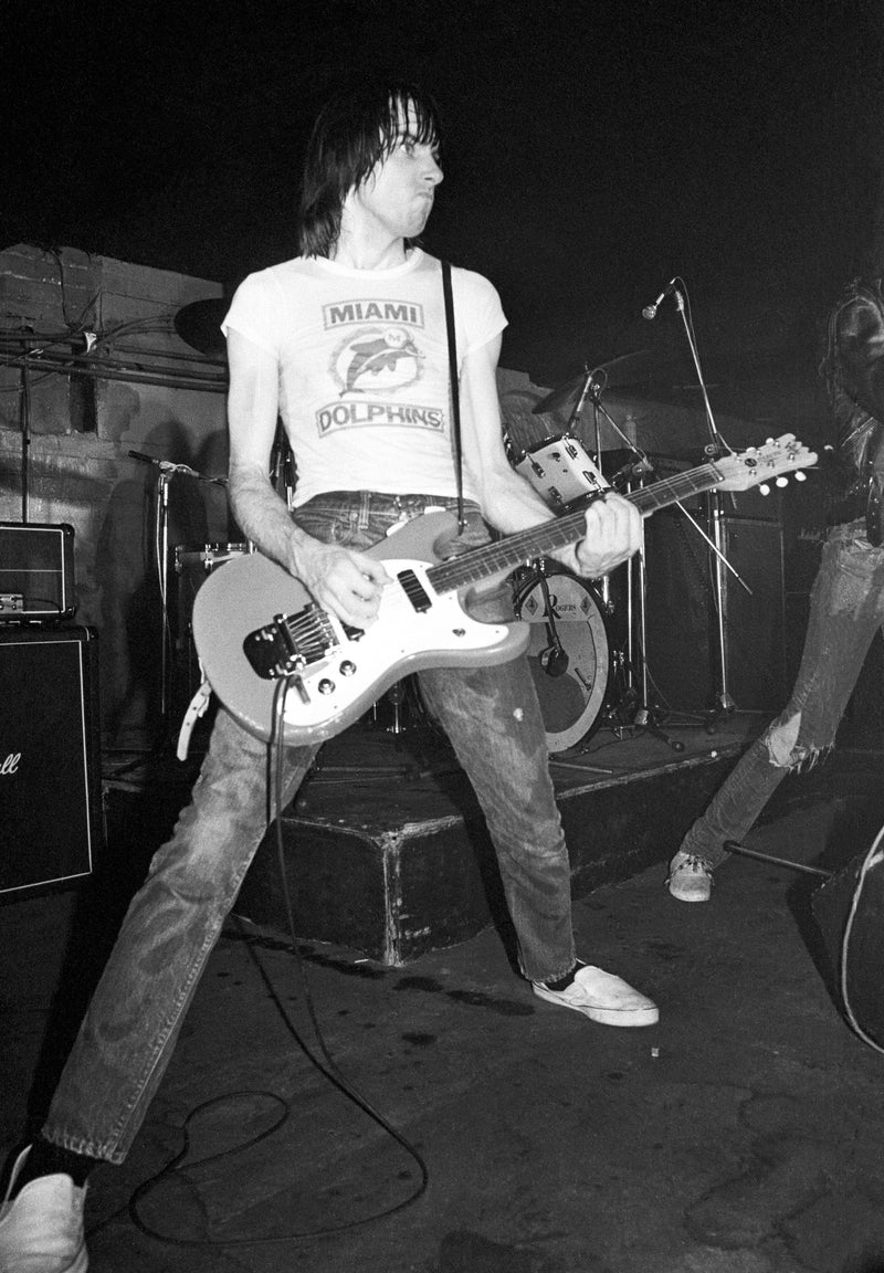 Johnny Ramone, London 1978, photographed by Ian Dickson.