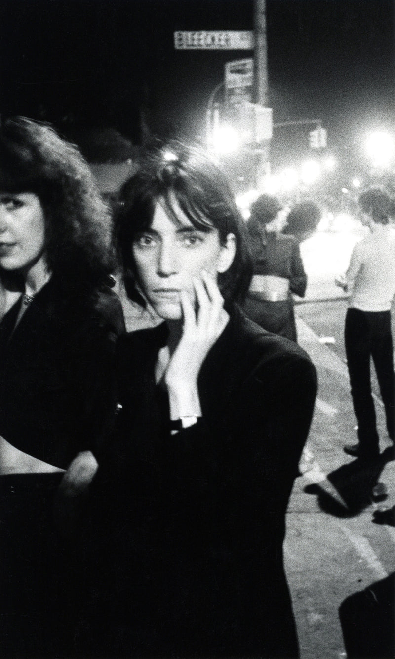 Patti Smith at Bowery, New York City, 1976