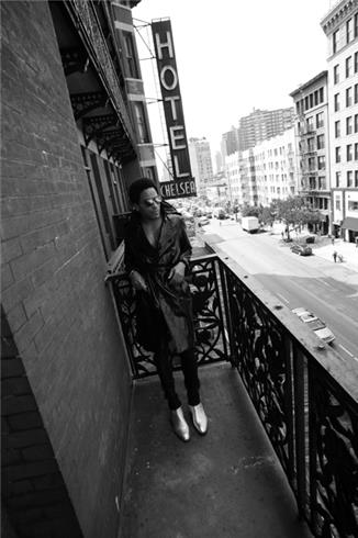 Lenny Kravitz. Chelsea Hotel, NYC, 2015