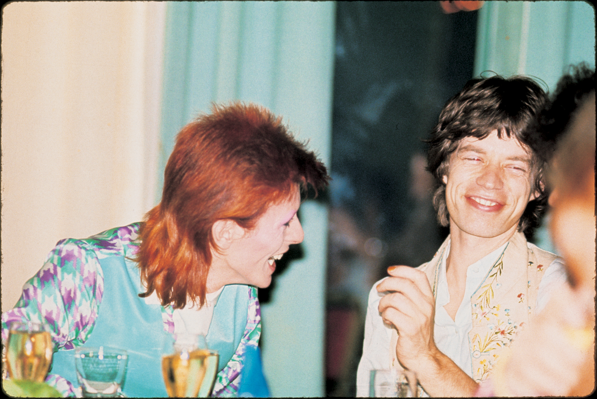 David Bowie & Mick Jagger, London, 1973