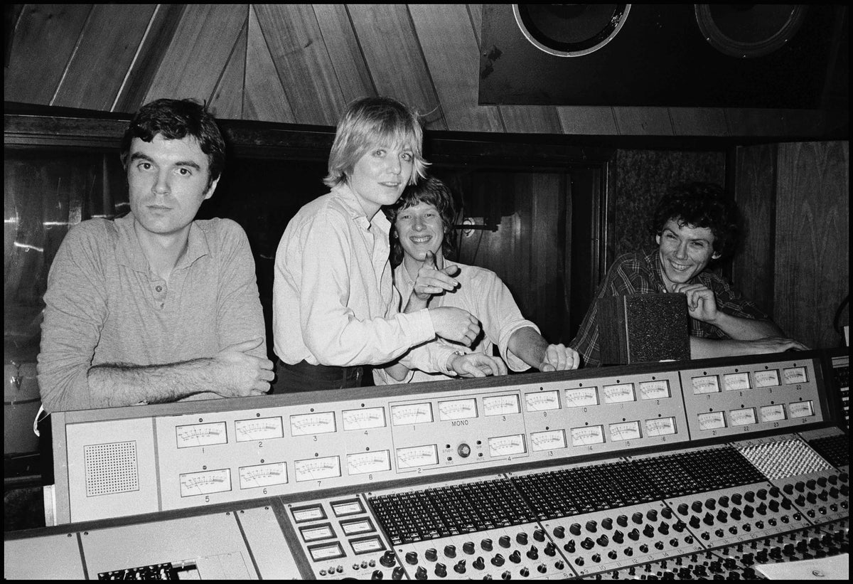 Talking Heads at Odo Studios, New York City, 1977