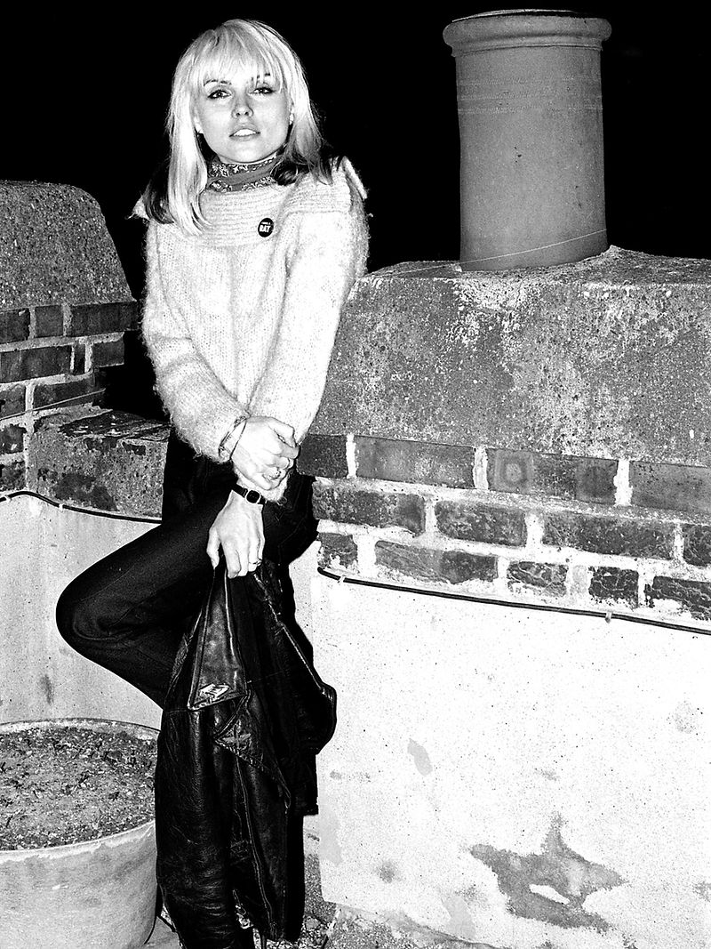 Debbie Harry Rooftop, London, 1977