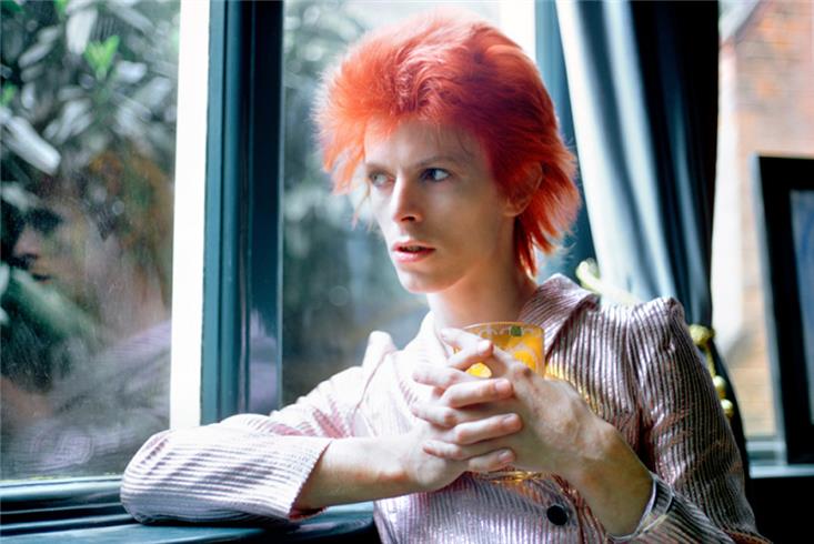 David Bowie, Haddon Hall Beckenham in March, 1972