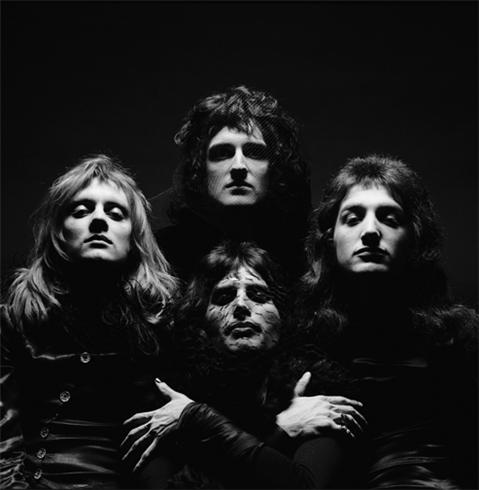 Queen, Veils, Queen II Album Cover Session. London, 1974