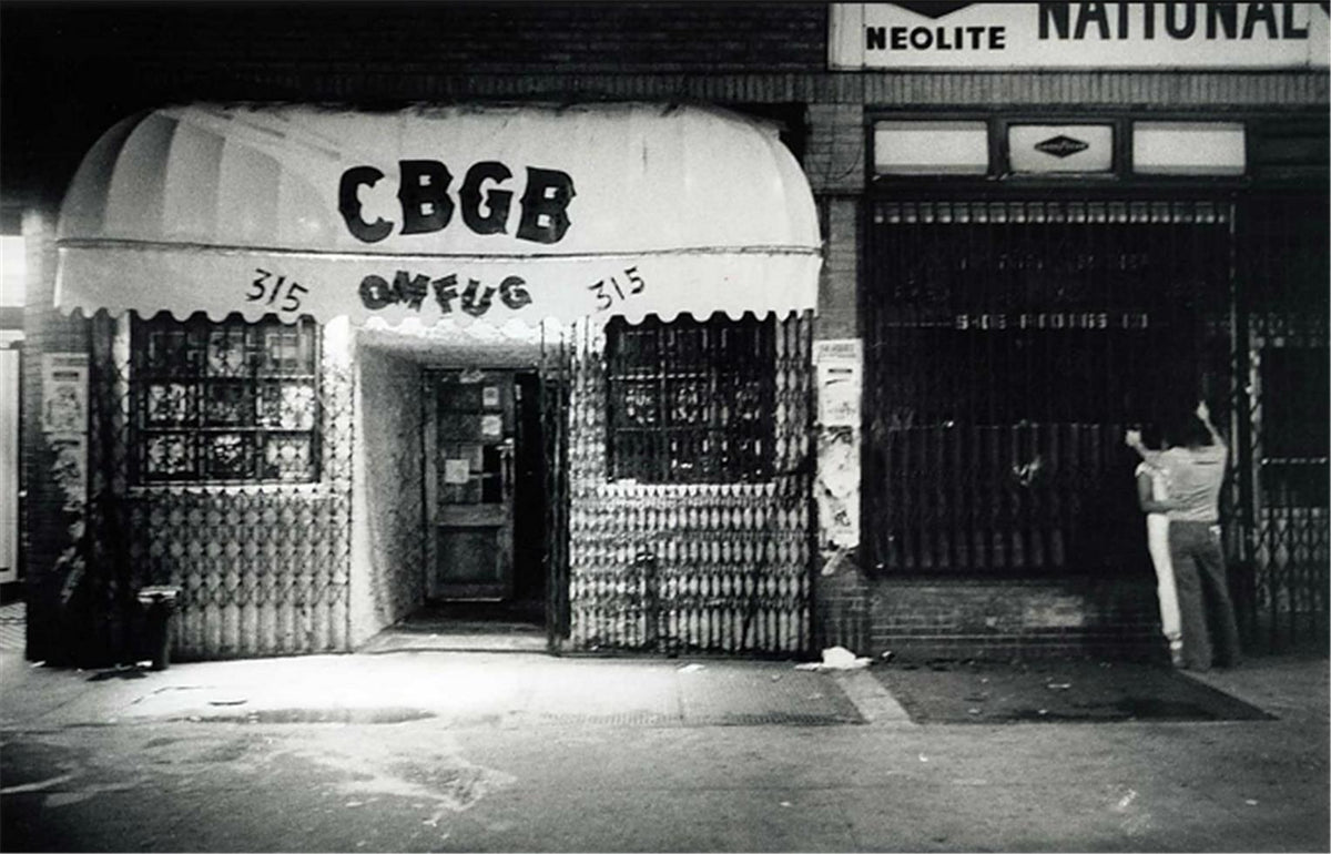 CBGB by Godlis, New York City, 1977