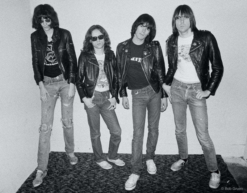 Ramones. Tower Theater, Philadelphia, PA. March 18, 1978, photographed by Bob Gruen.