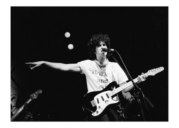 Andres Calamaro. Buenos Aires, Argentina, 1987
