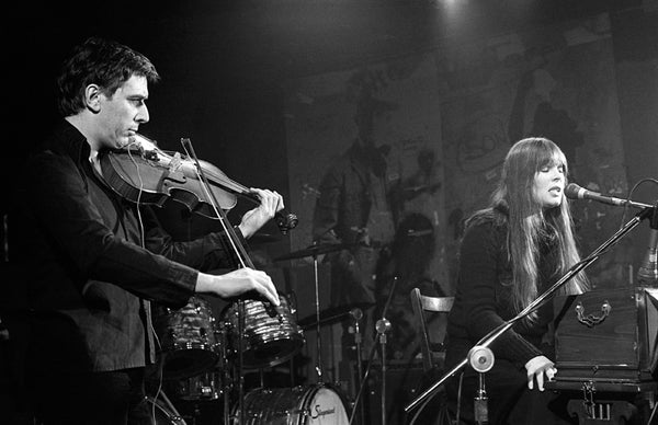 John Cale & Nico by Ebet Roberts, 1979