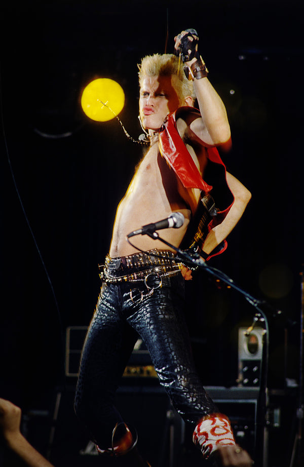Billy Idol. Boston, 1982