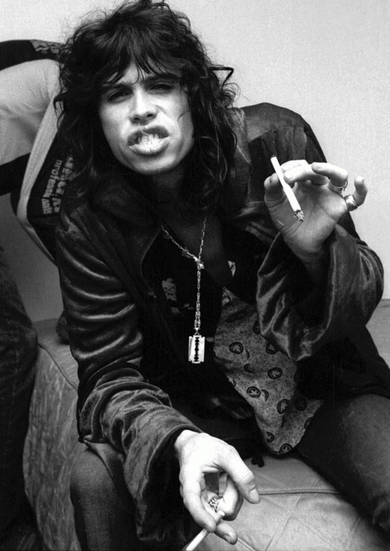 Steven Tyler. London, 1976