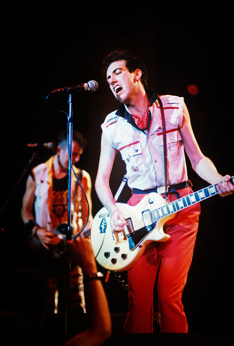 Mick Jones, New York, 1981