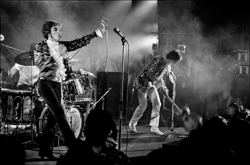 The Who smashing concert finale, New York City, 1968
