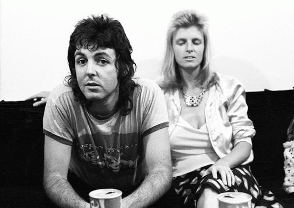 Paul & Linda McCartney. Newcastle, 1973
