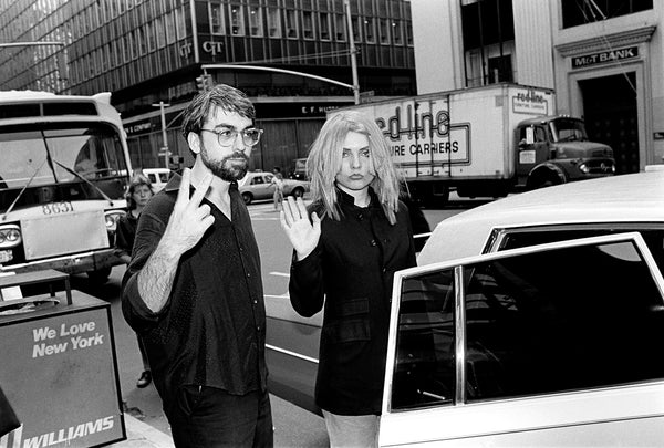 Chris Stein and Debbie Harry by Ebet Roberts, 1981