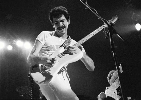 Carlos Santana. London, 1975
