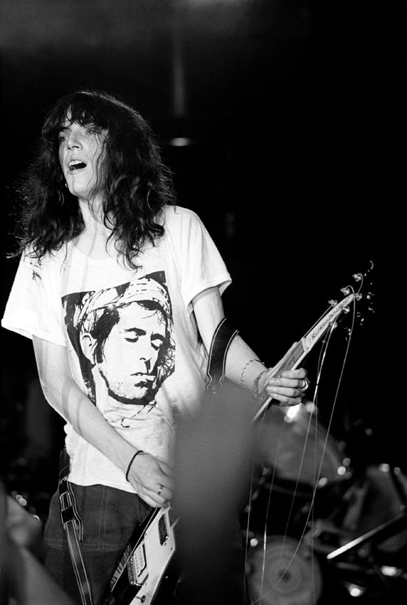 Patti Smith by Ebet Roberts. New Jersey, 1978