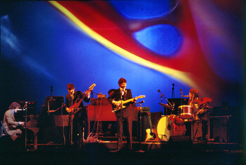 The Band, the Joshua Light Show, New York City, 1969