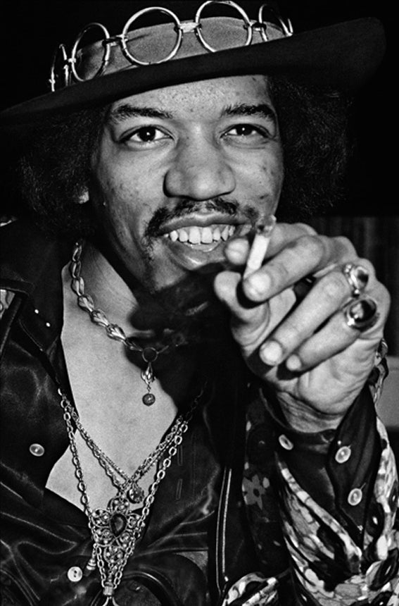 Jimi Hendrix. New York City, 1968