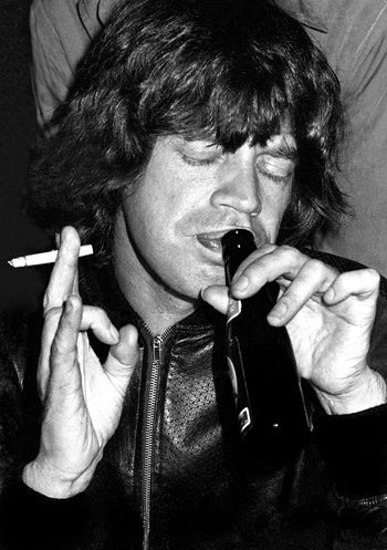 Mick Jagger, The Rolling Stones, NYC, 1977