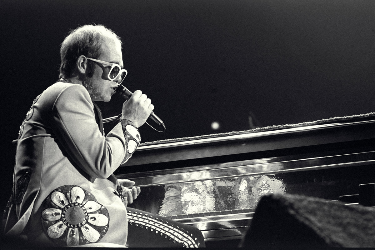 Elton John, Madison Square Garden - 'Louder Than Concorde' Tour, New York City, 1976