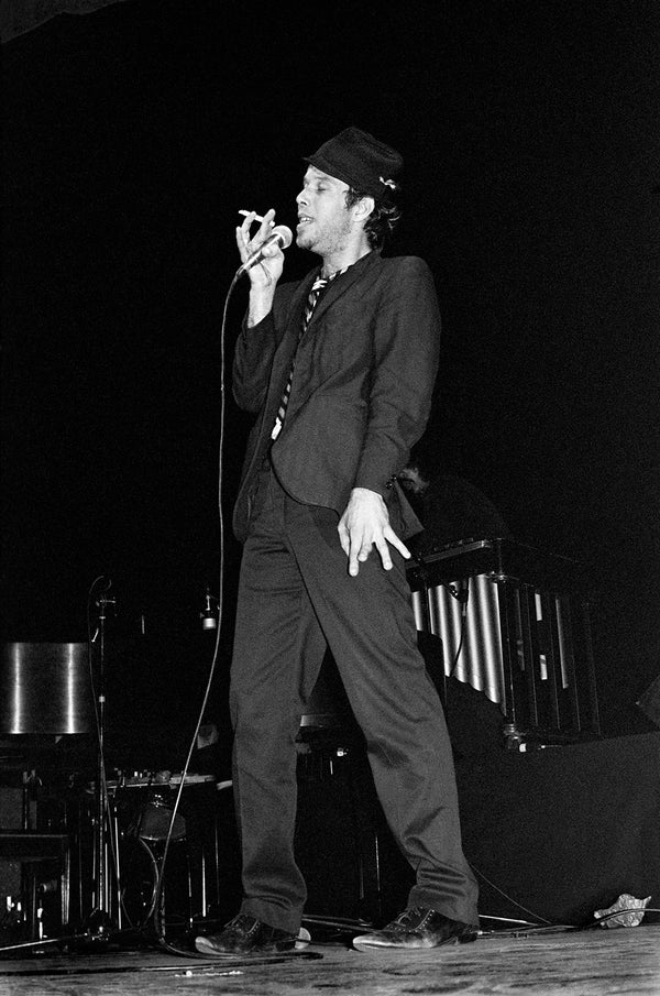 Tom Waits by Ebet Roberts. NYC, 1977
