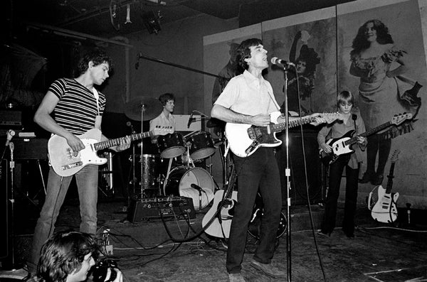 Talking Heads by Ebet Roberts. CBGB. NYC, 1977