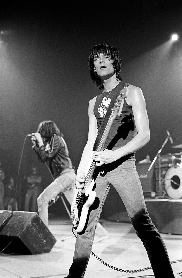 Dee Dee and Joey Ramone, Ramones by Ebet Roberts, Date Unknown