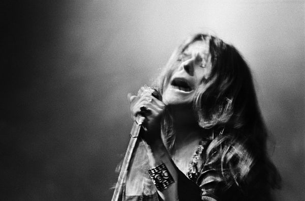 Janis Joplin. Anderson Theater New York City, 1968