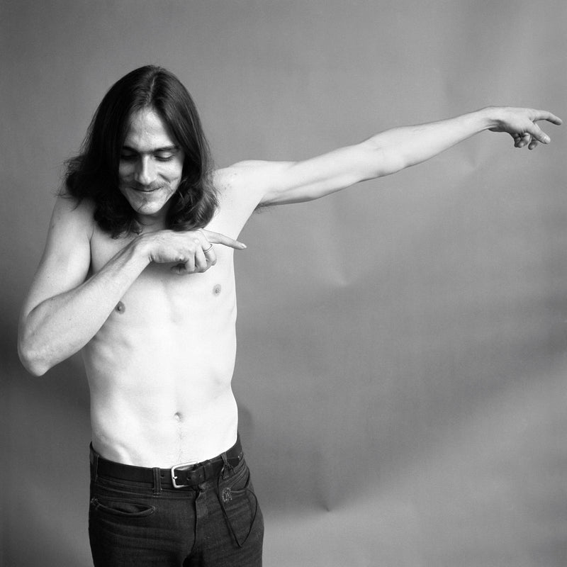 James Taylor with His Arm out, 1969