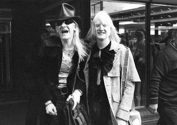 Edgar and Johnny Winter. London, 1974