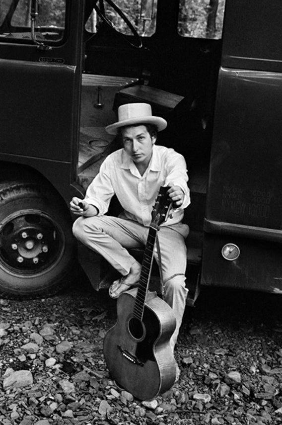 Bob Dylan. Woodstock New York, 1968