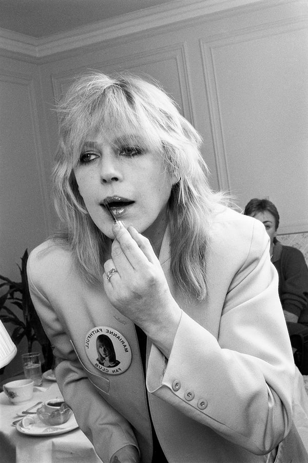 Marianne Faithfull. New York City, 1980