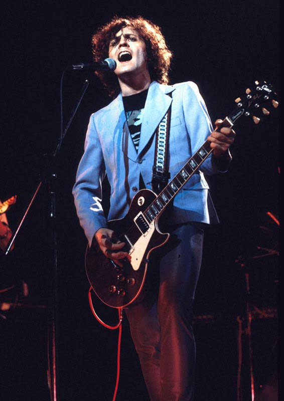 Marc Bolan. London, 1977