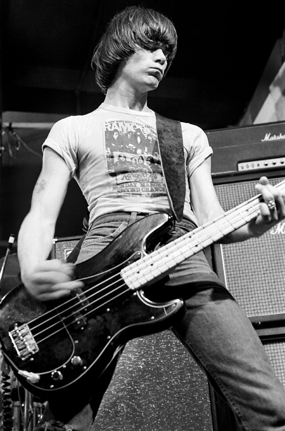 Dee Dee Ramone by Ebet Roberts. CBGB. NYC, 1977