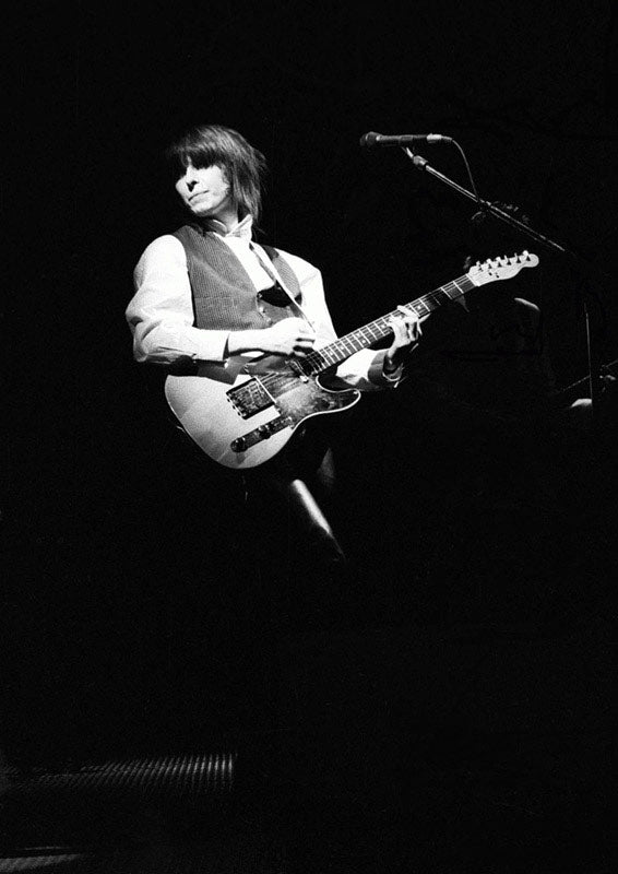 Chrissie Hynde. London, 1984