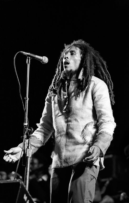 Bob Marley by Ebet Roberts. Jamaica, 1978