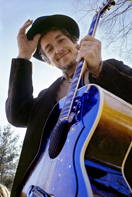 Bob Dylan. Woodstock New York, 1969