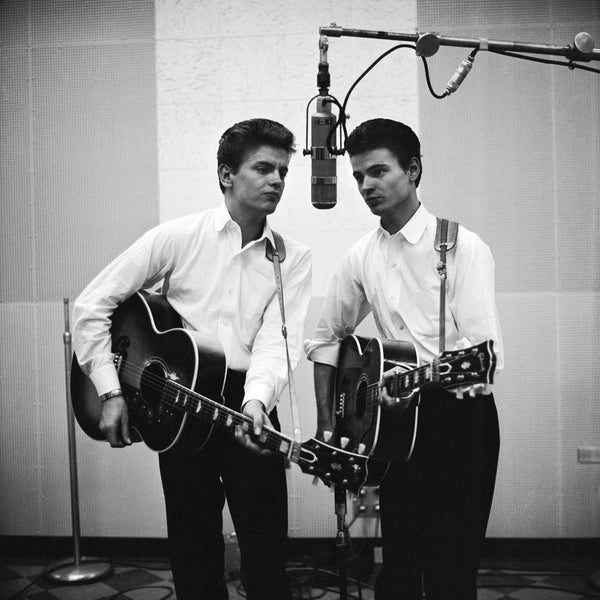 Everly Brothers in the Studio, 1957